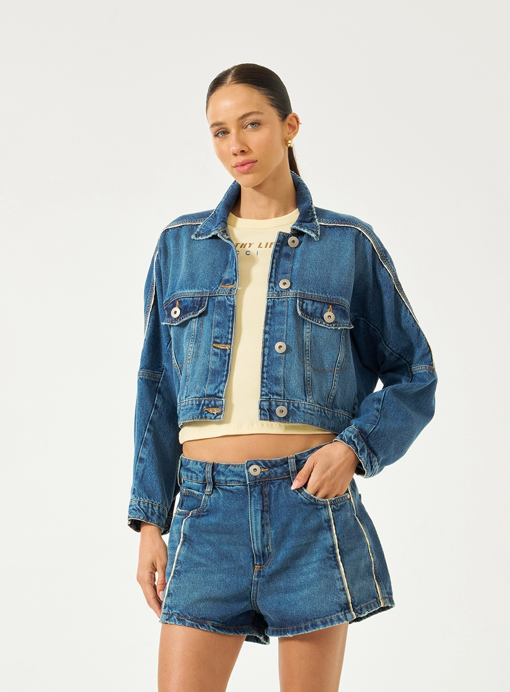 Jaqueta Jeans Índigo