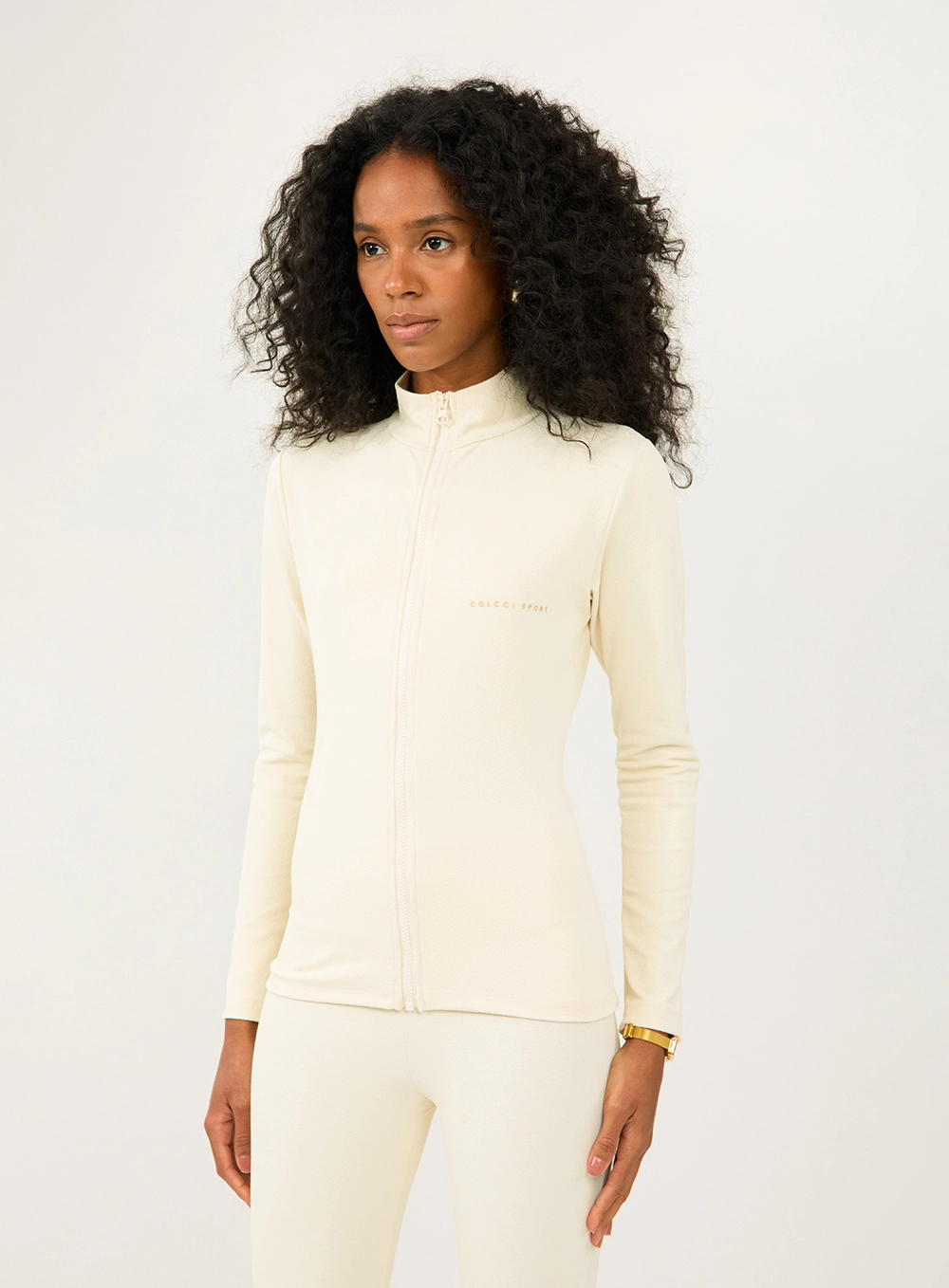 Jaqueta Malha Sport 1 Feminino Colcci Sport Off