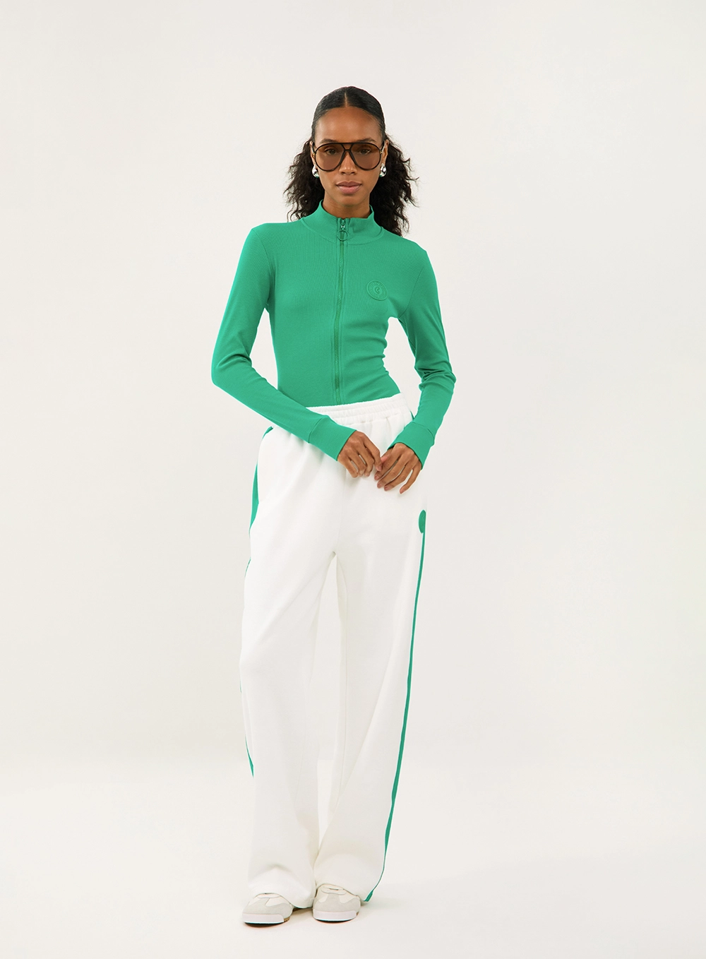 Jaqueta Canelada Comfort Slim Verde