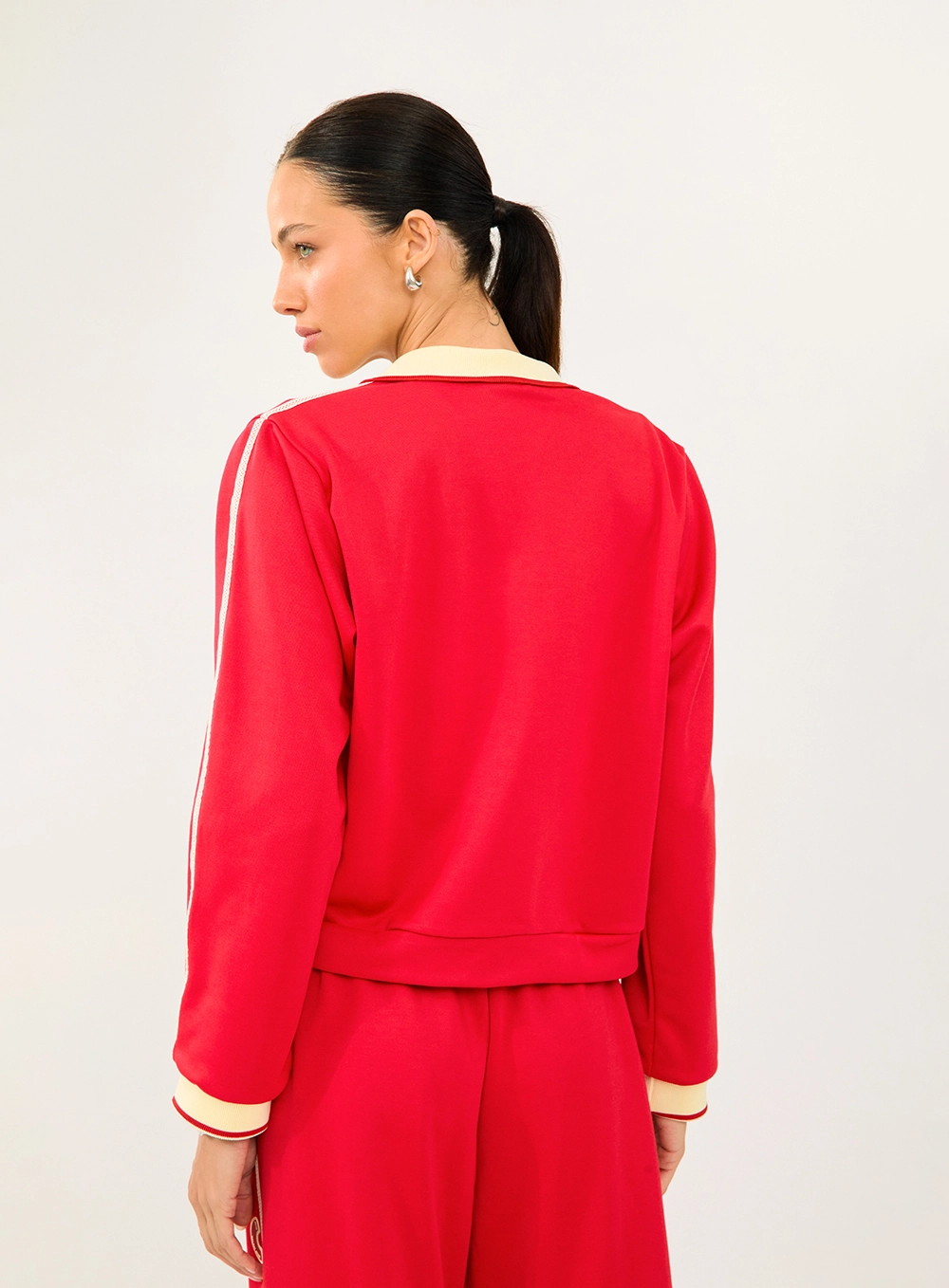 Jaqueta Comfort Duo Color Vermelho