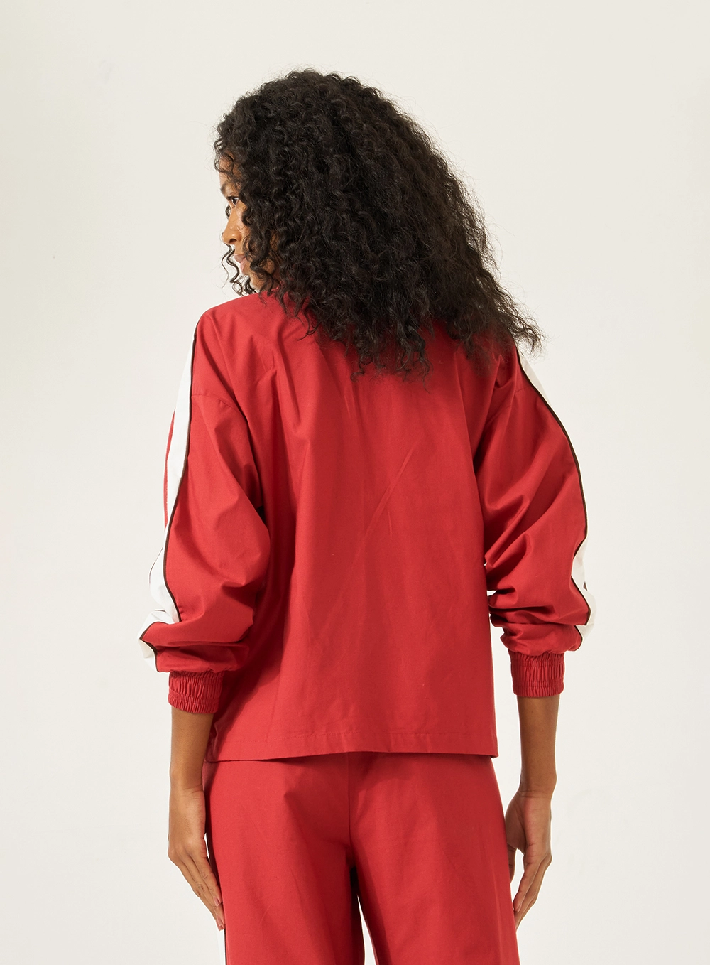 Jaqueta Comfort Com Bolsos Utilitários Vermelho