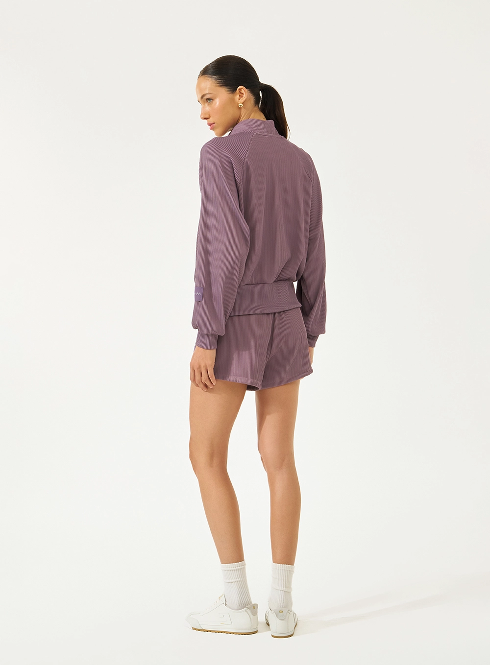 Jaqueta Malha Sport 1 Feminino Colcci Sport Roxo