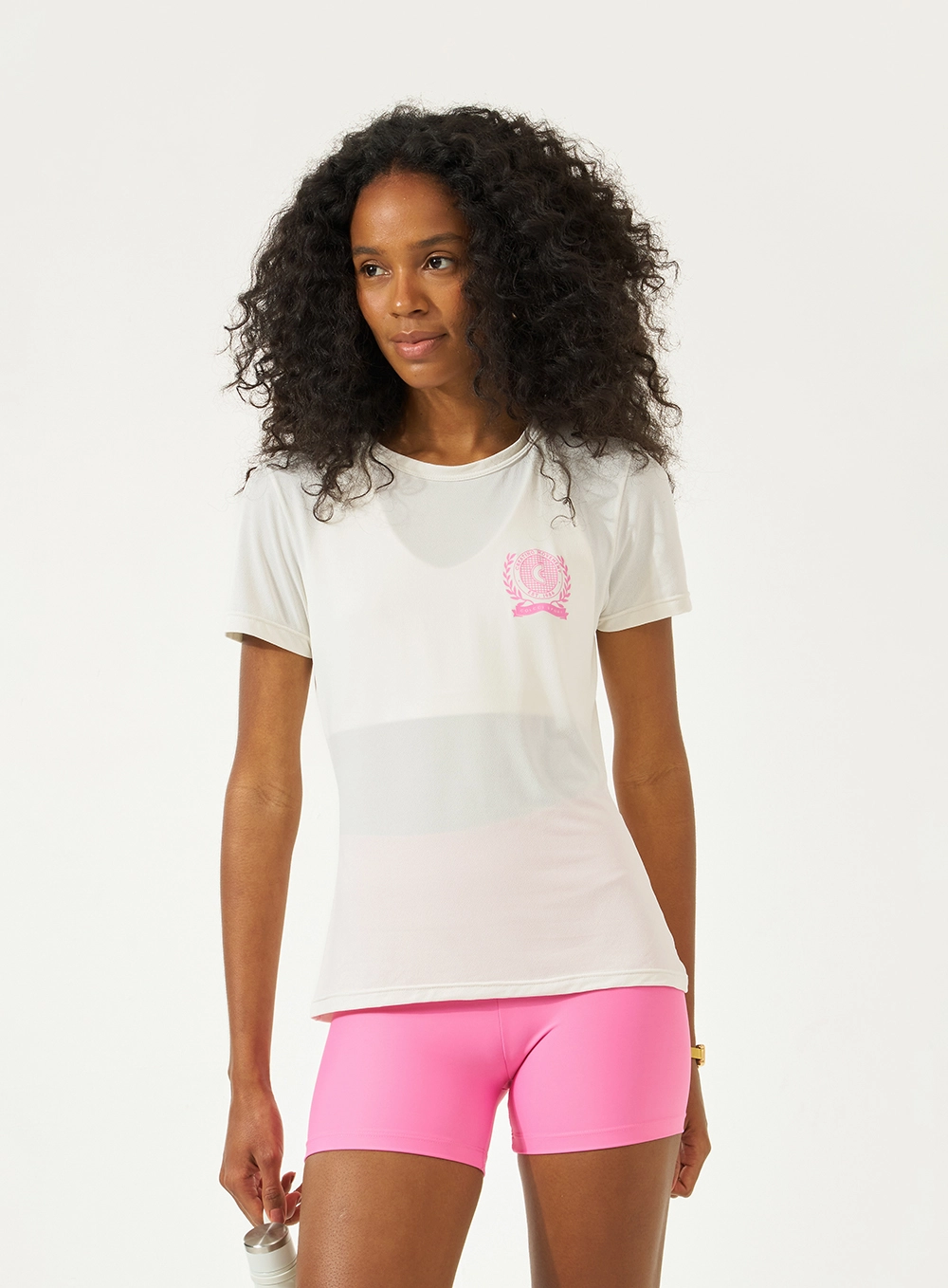 Camiseta Malha Sport 1 Feminino Colcci Sport Off