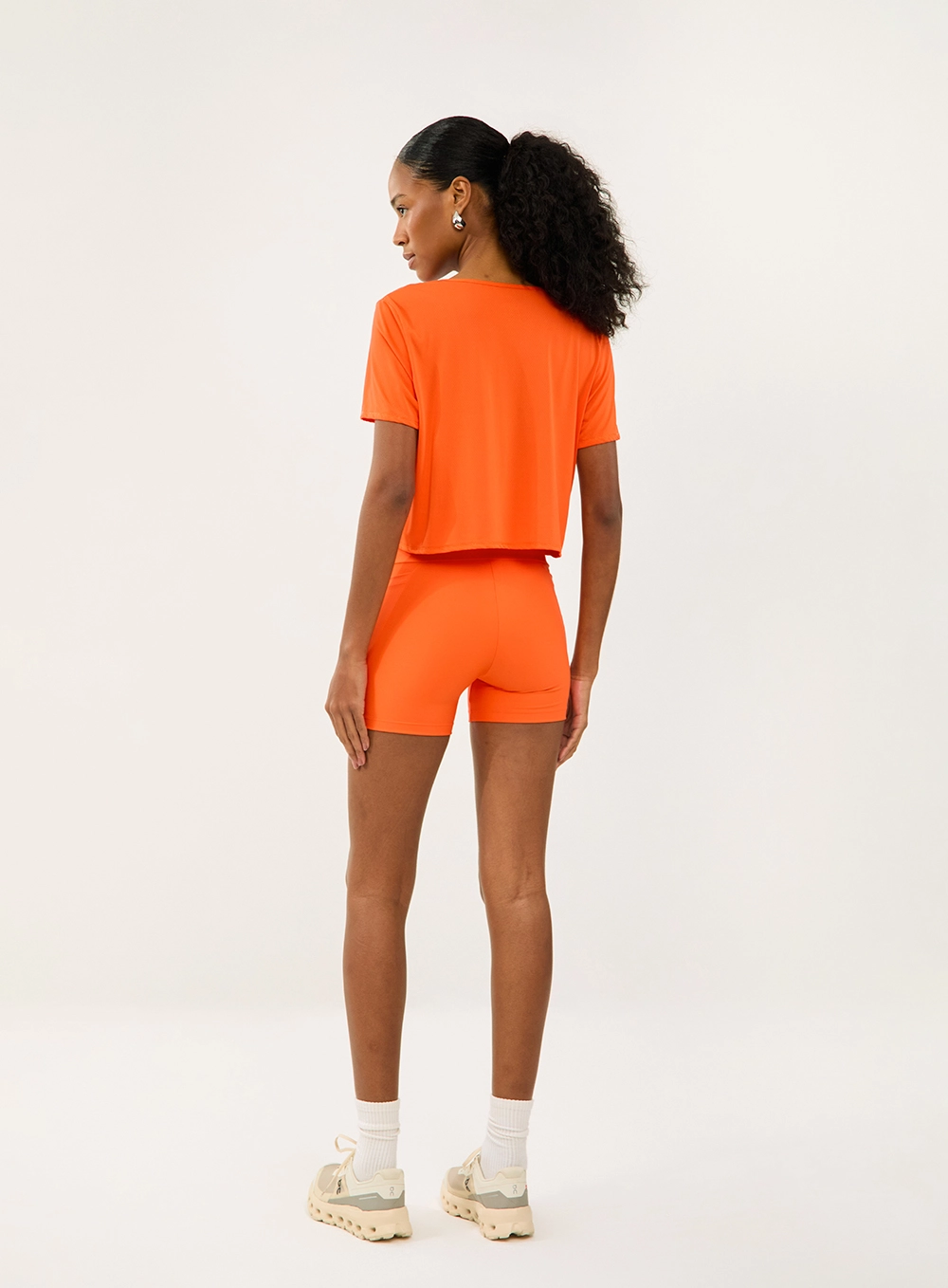 Camiseta Malha Sport 1 Feminino Colcci Sport Laranja
