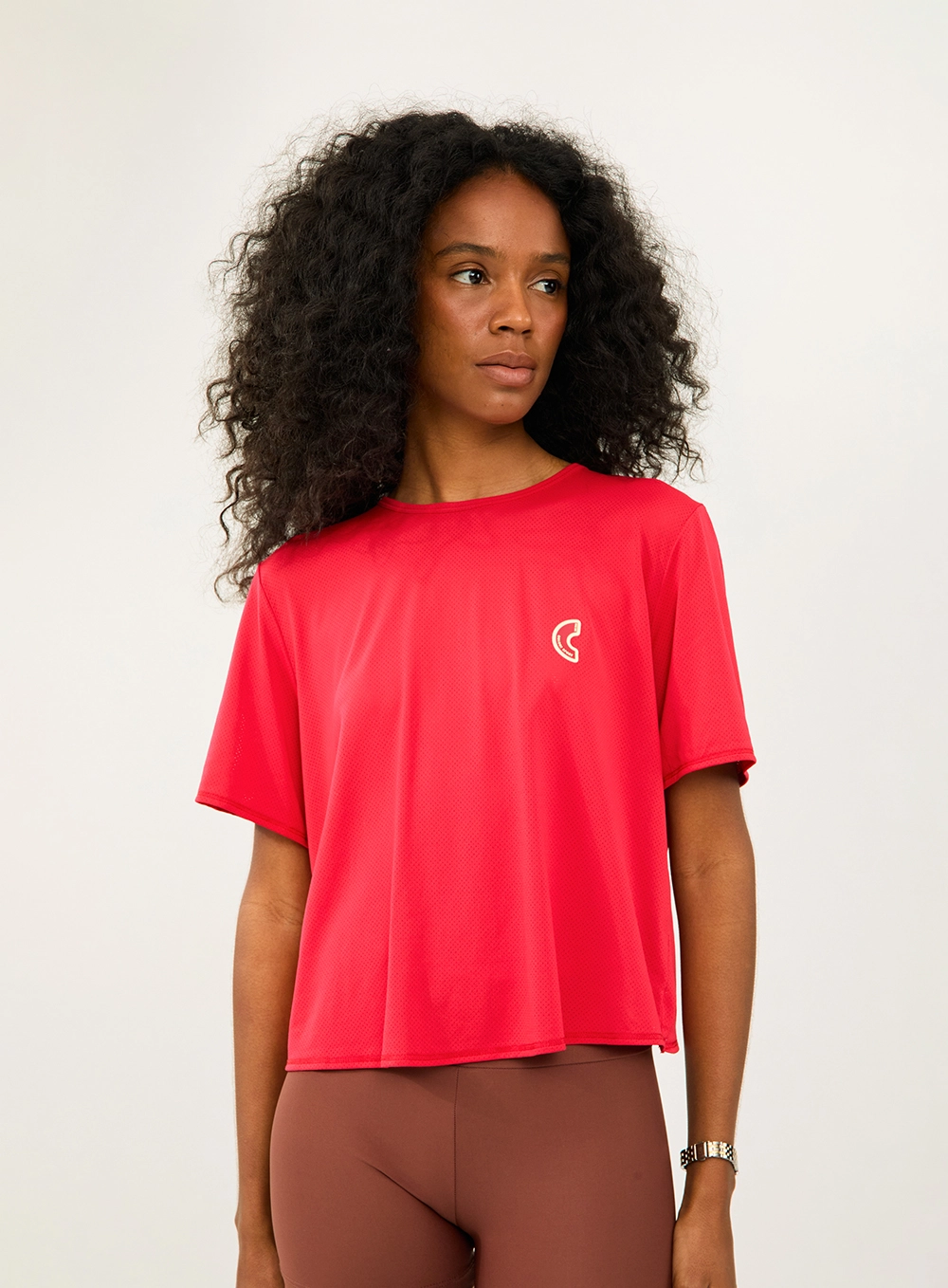 Camiseta Comfort Esportiva Vermelho
