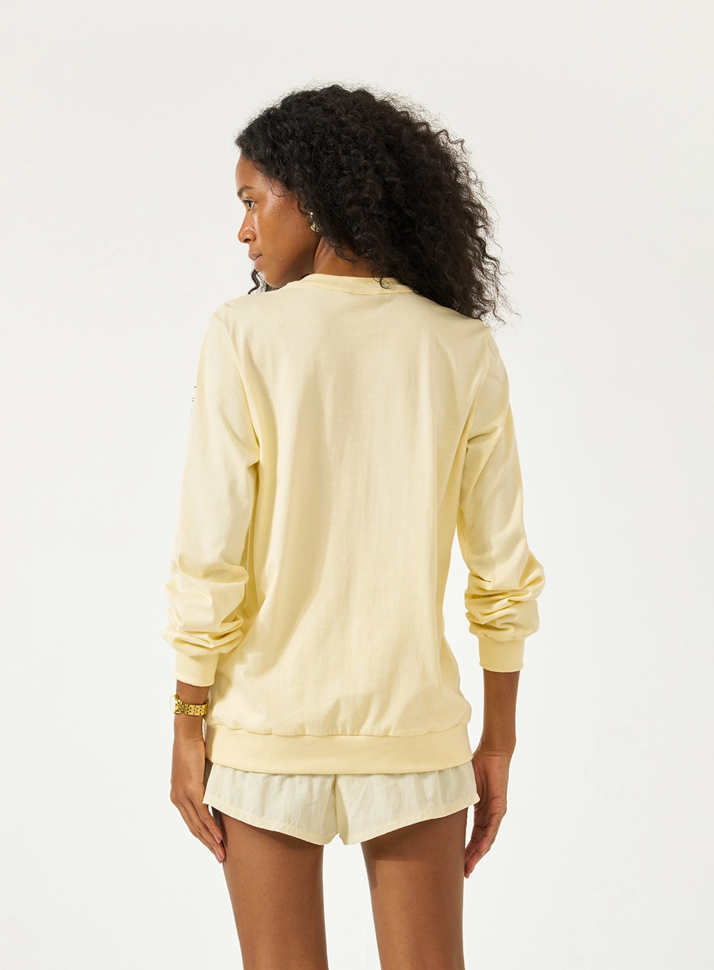 Camiseta Malha 1 Feminino Colcci Sport Amarelo