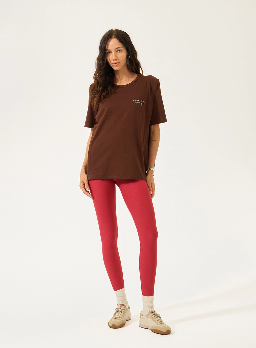 Camiseta Comfort Com Estampa Costas