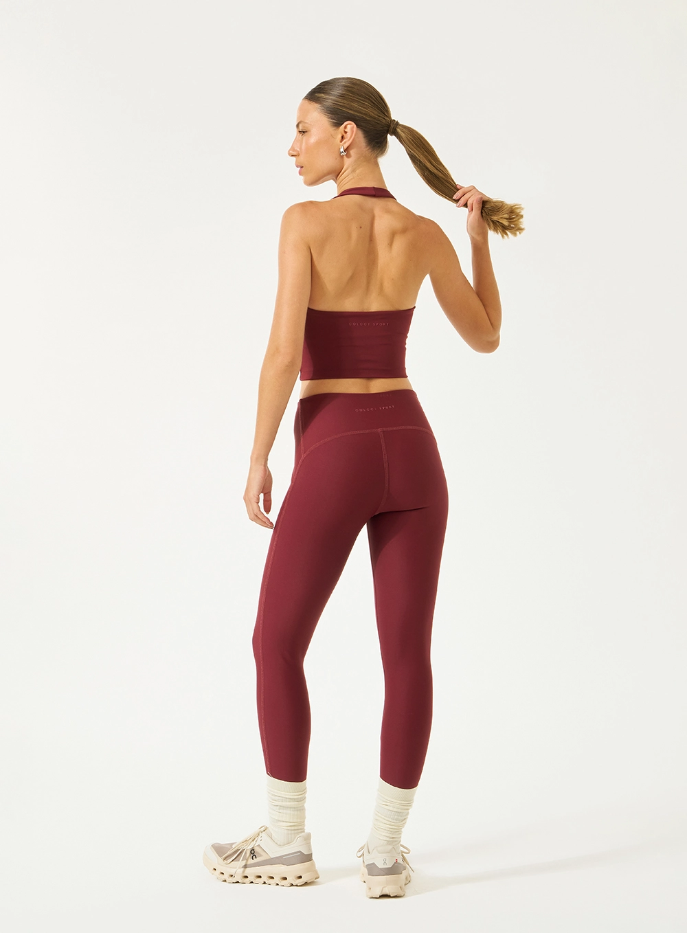 Blusa Slim Frente Única Bordô