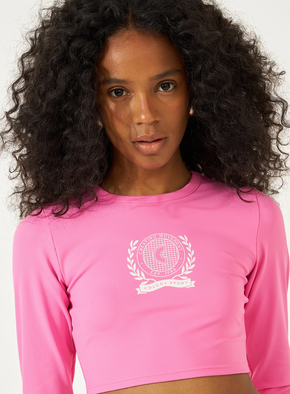 Blusa Malha Sport 1 Feminino Colcci Sport Rosa
