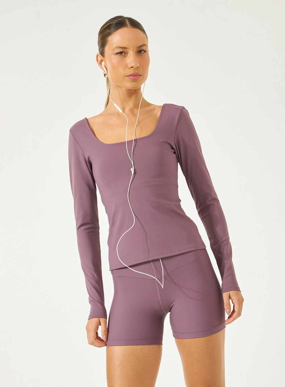 Blusa Malha Sport 1 Feminino Colcci Sport Roxo