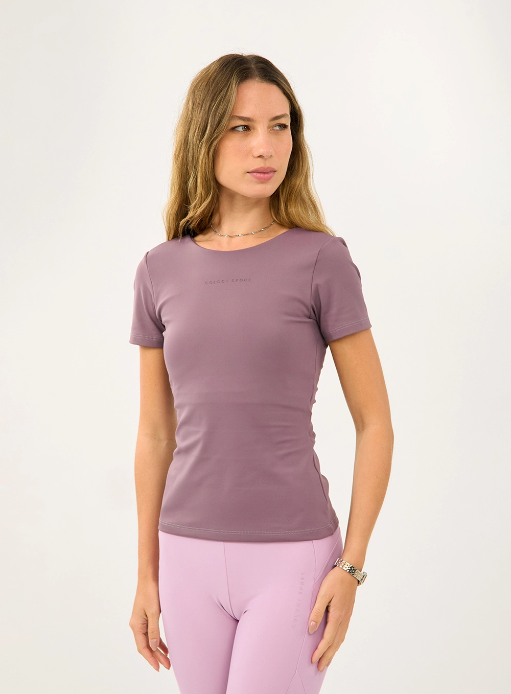 Blusa Malha Sport 1 Feminino Colcci Sport Roxo
