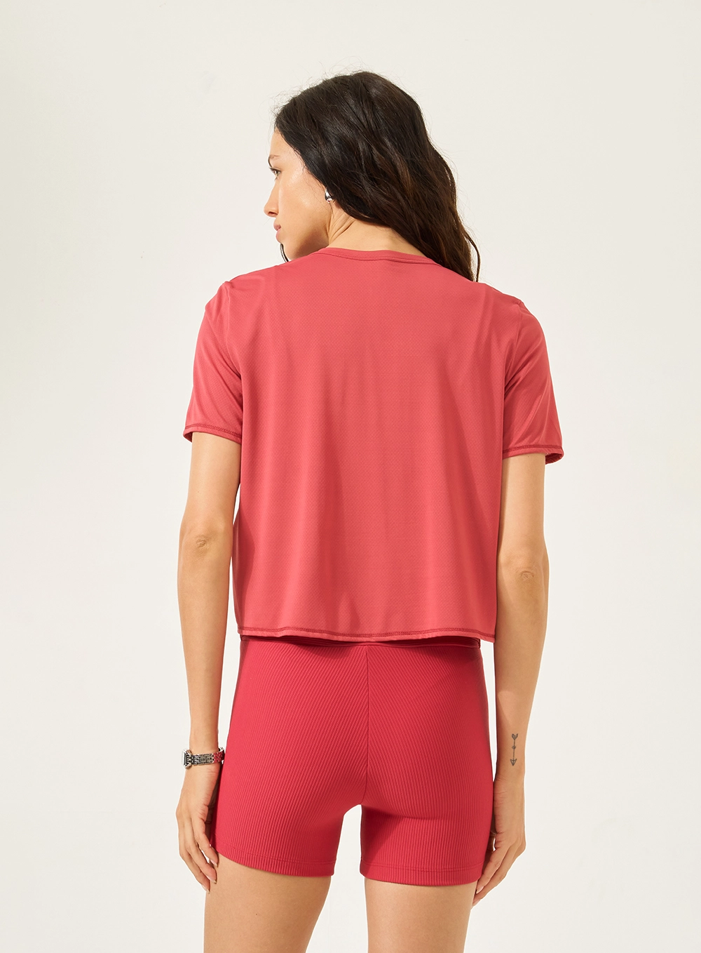 Blusa Malha Sport  Feminino Colcci Sport Vermelho