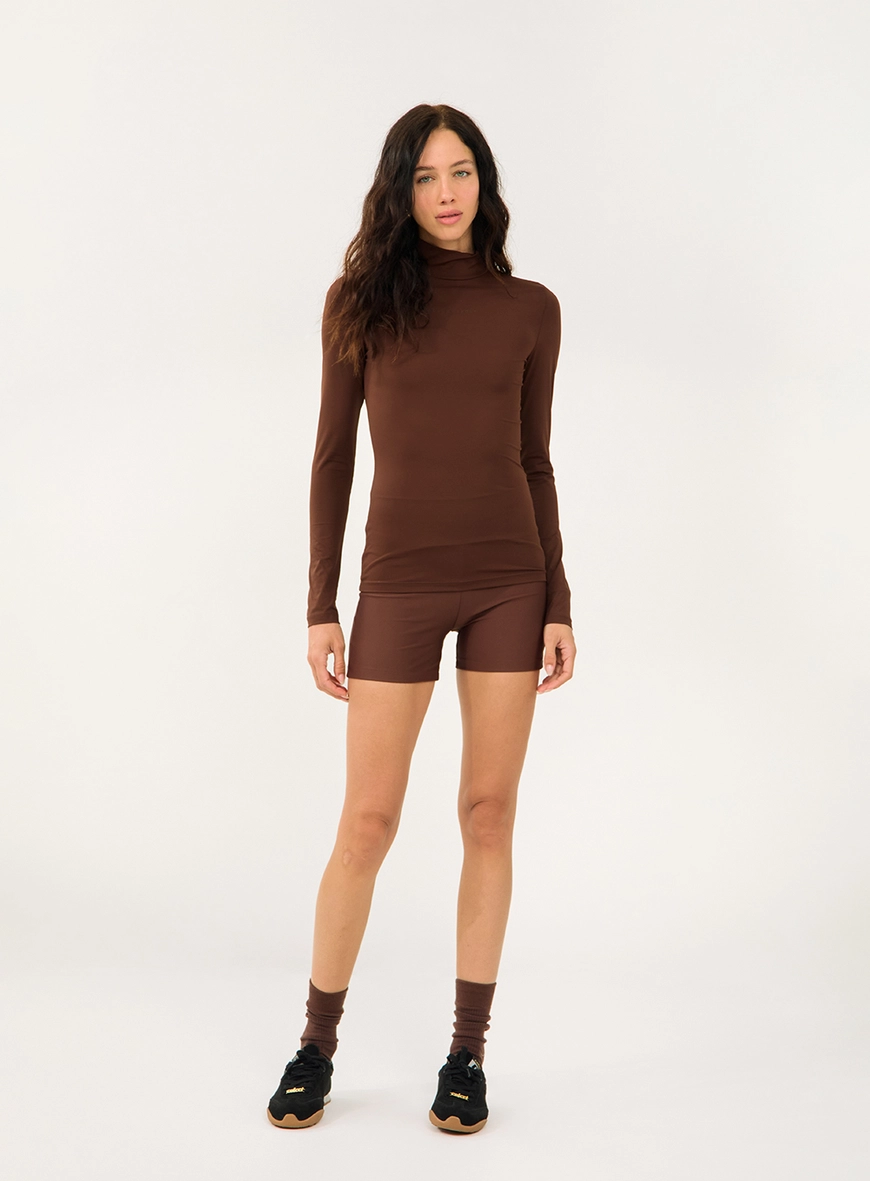 Blusa Slim Manga Longa
