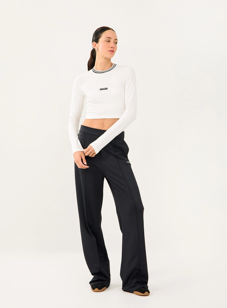 Blusa Slim Manga Longa