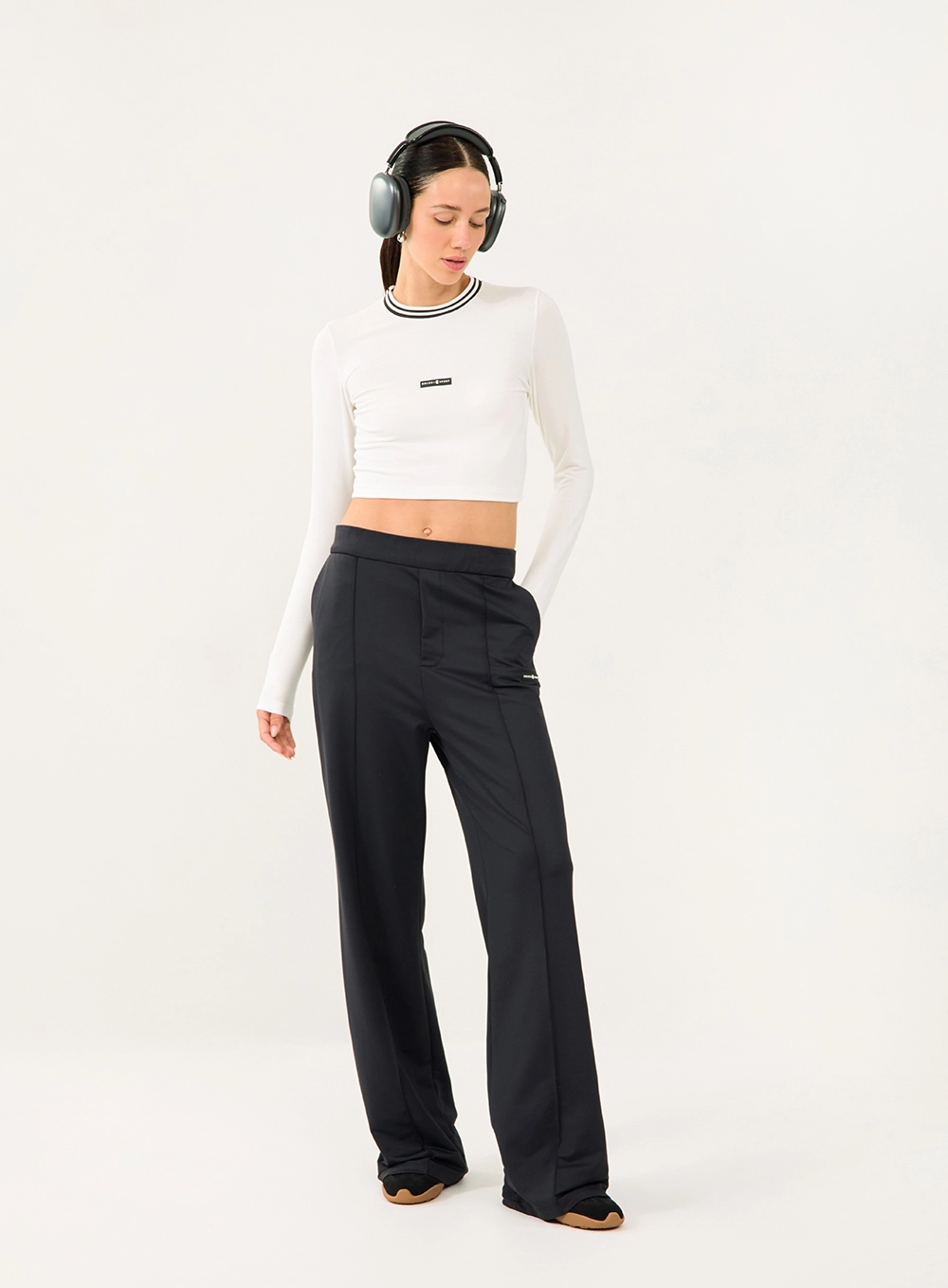 Blusa Slim Manga Longa Off
