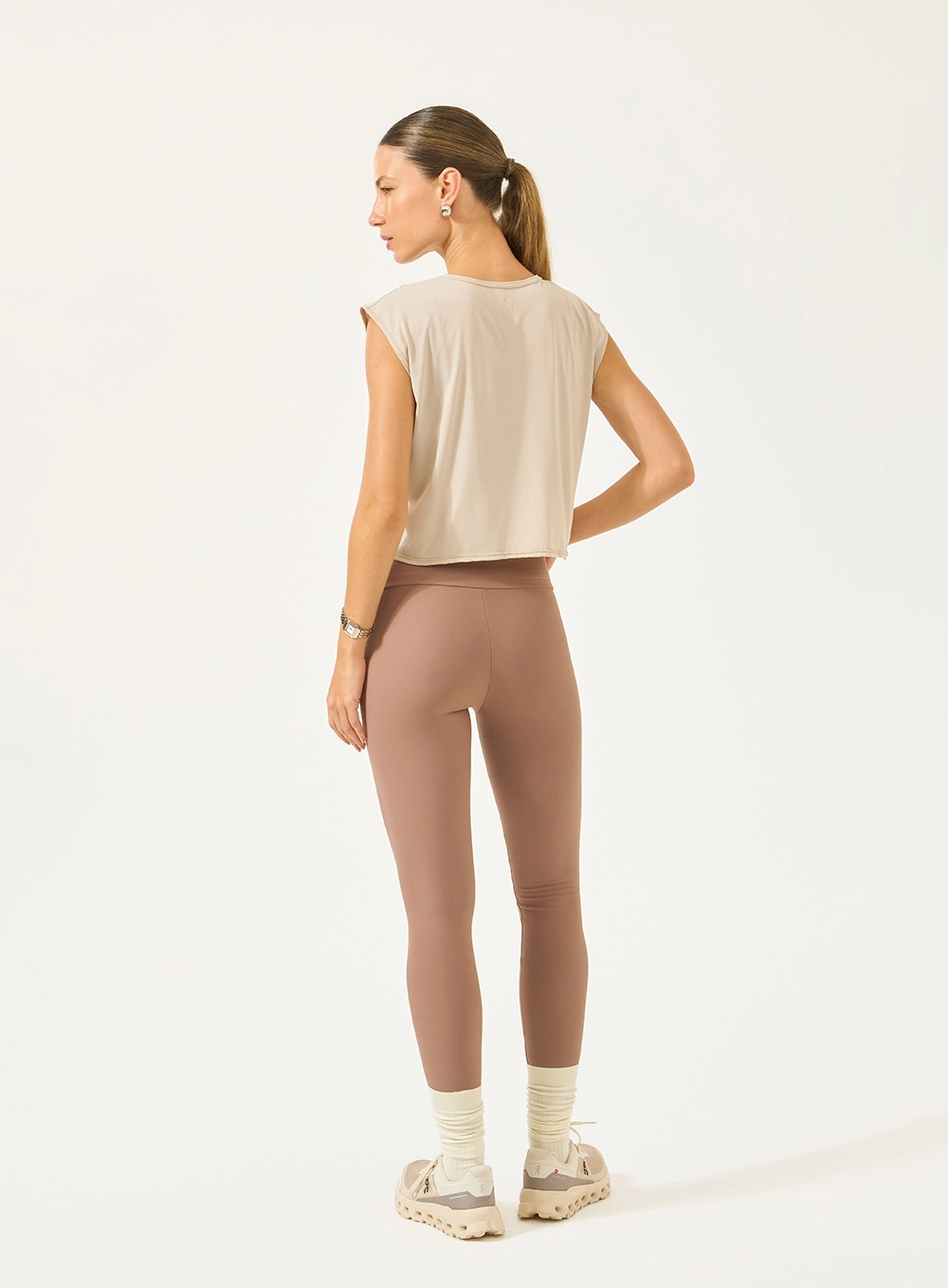 Blusa Solta Comfort Fit Bege