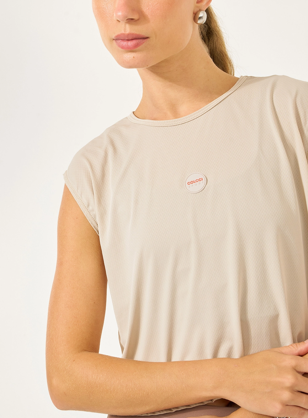 Blusa Solta Comfort Fit Bege