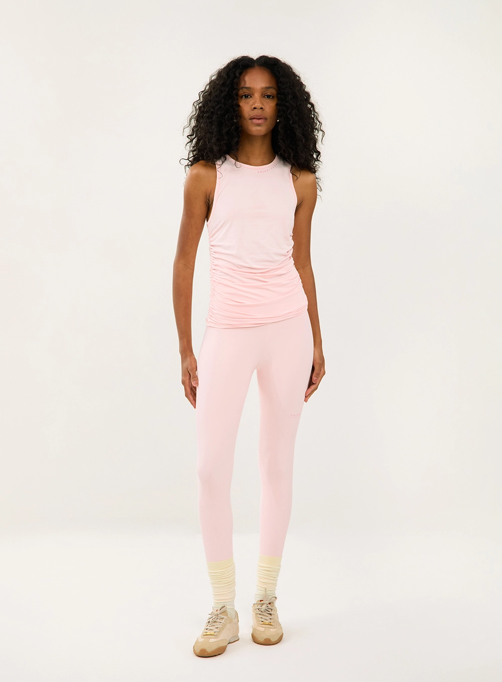 Regata Malha Sport 1 Feminino Colcci Sport Rosa