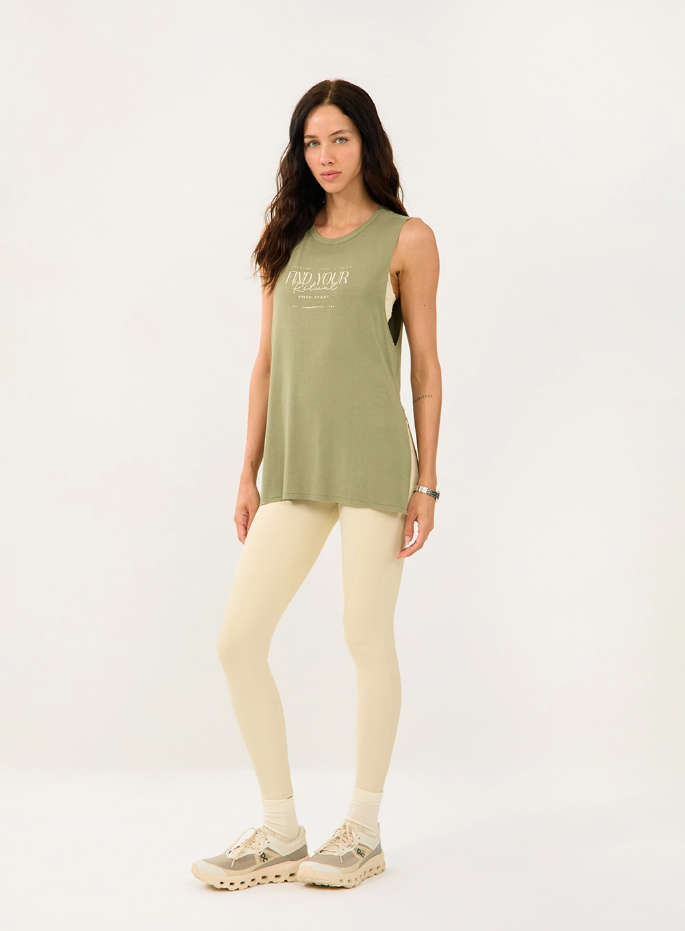 Regata Alongada Comfy Verde