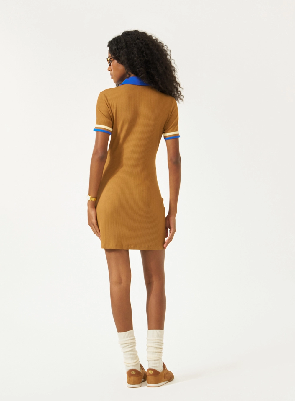 Vestido Malha 1 Feminino Colcci Sport Marrom