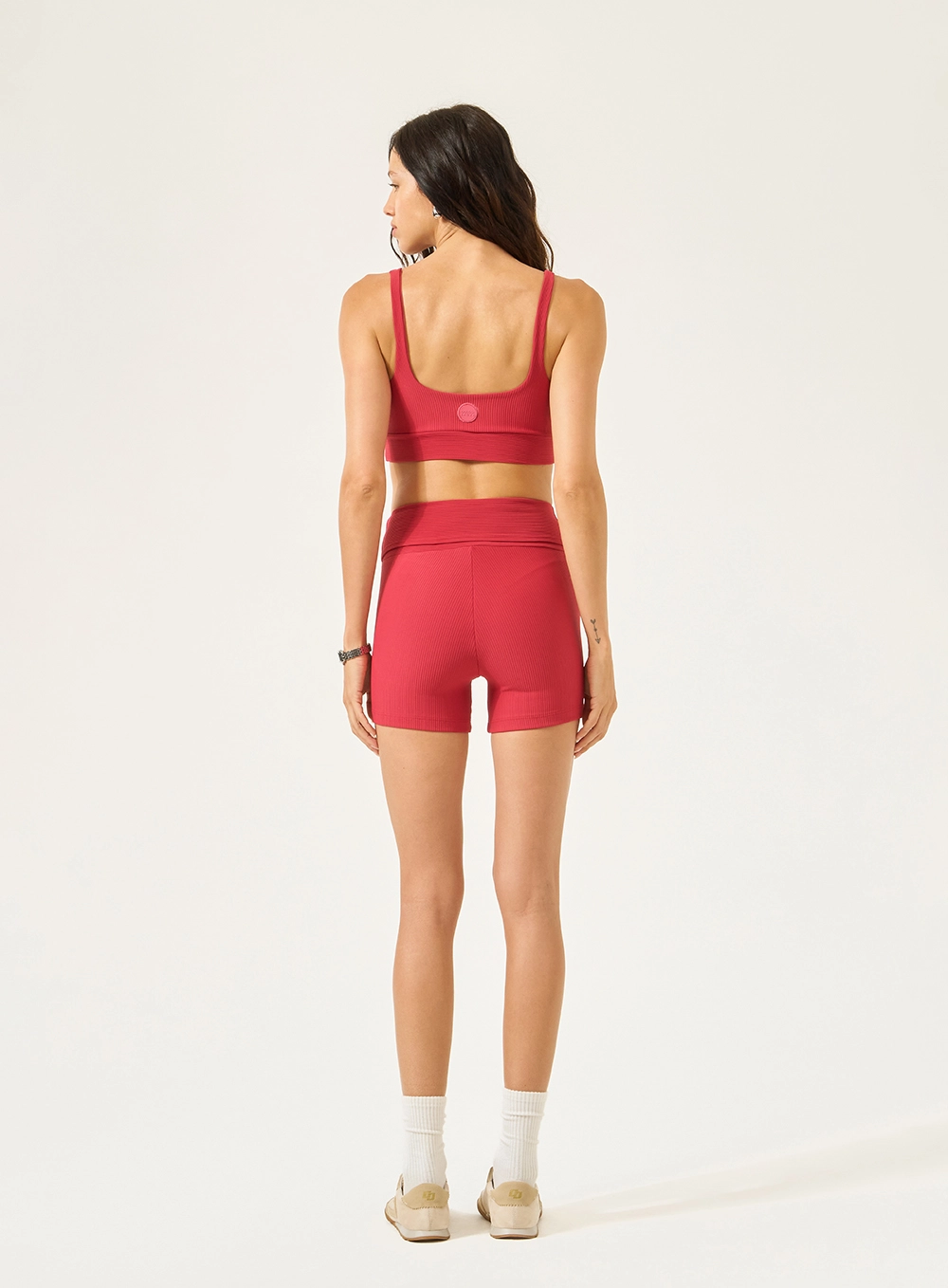 Top Malha Sport  Feminino Colcci Sport Vermelho