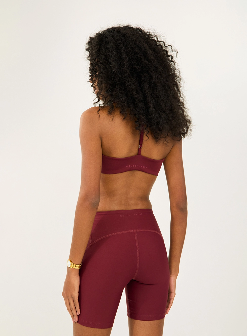 Top Malha Sport  Feminino Colcci Sport Bordô