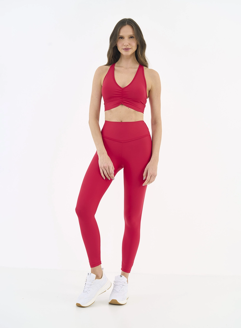 Top Malha Sport  Feminino Colcci Sport Vermelho