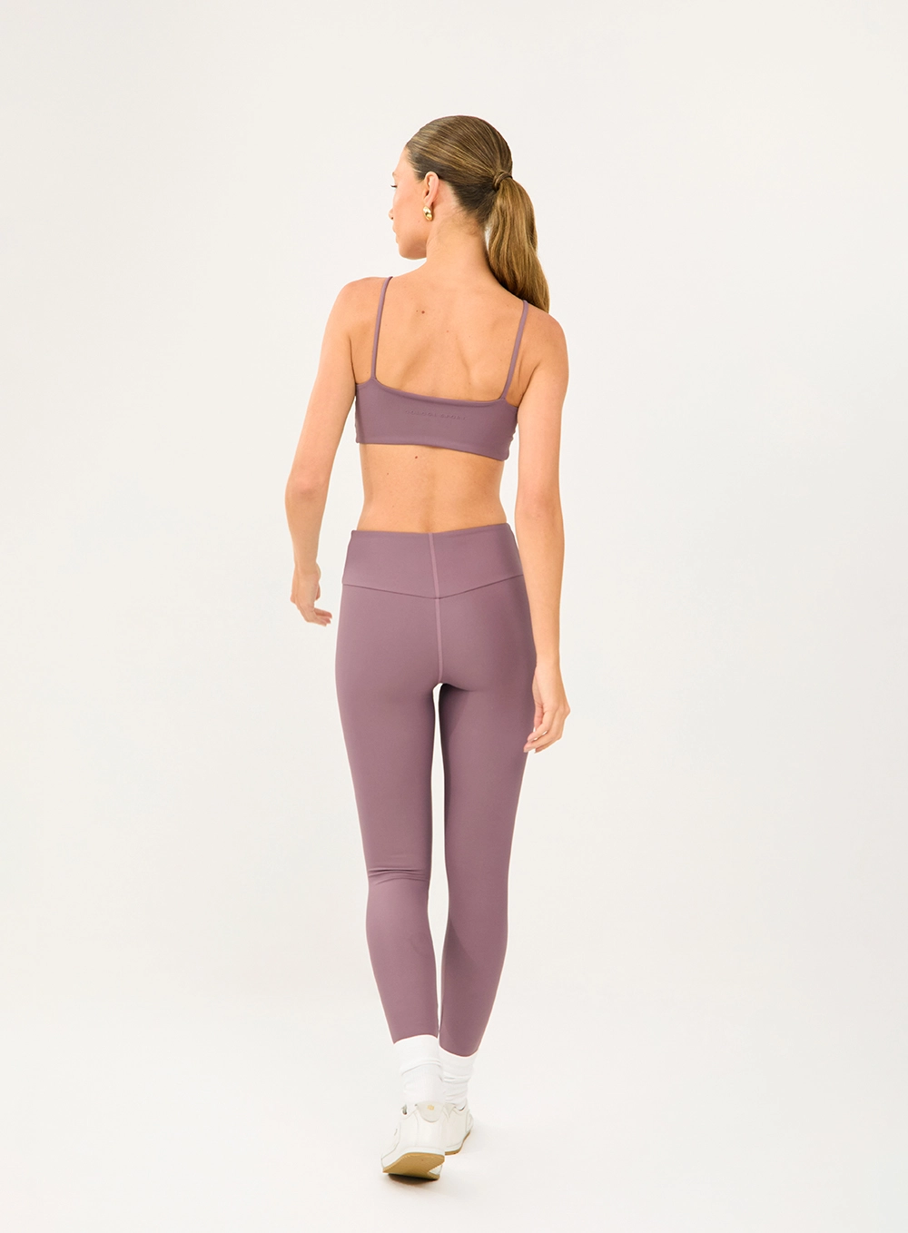 Top Slim Com Detalhe Franzido Roxo