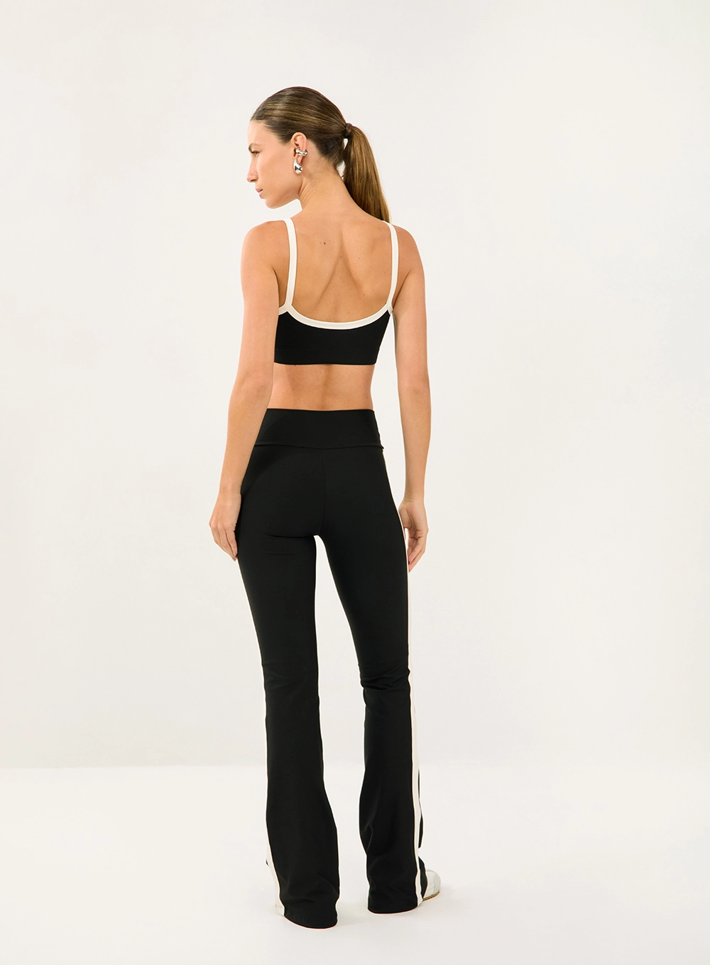 Top Malha Sport  Feminino Colcci Sport Preto