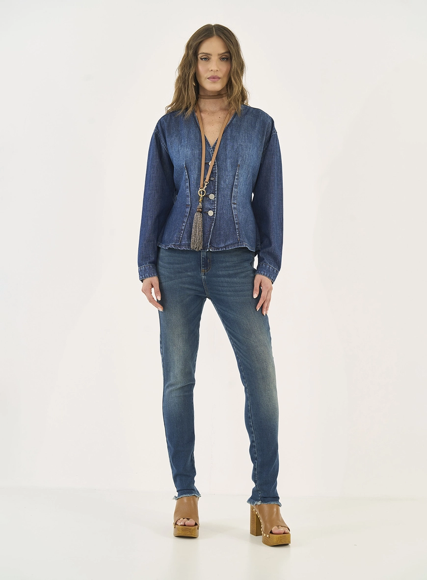 Calça Jeans Skinny Viena