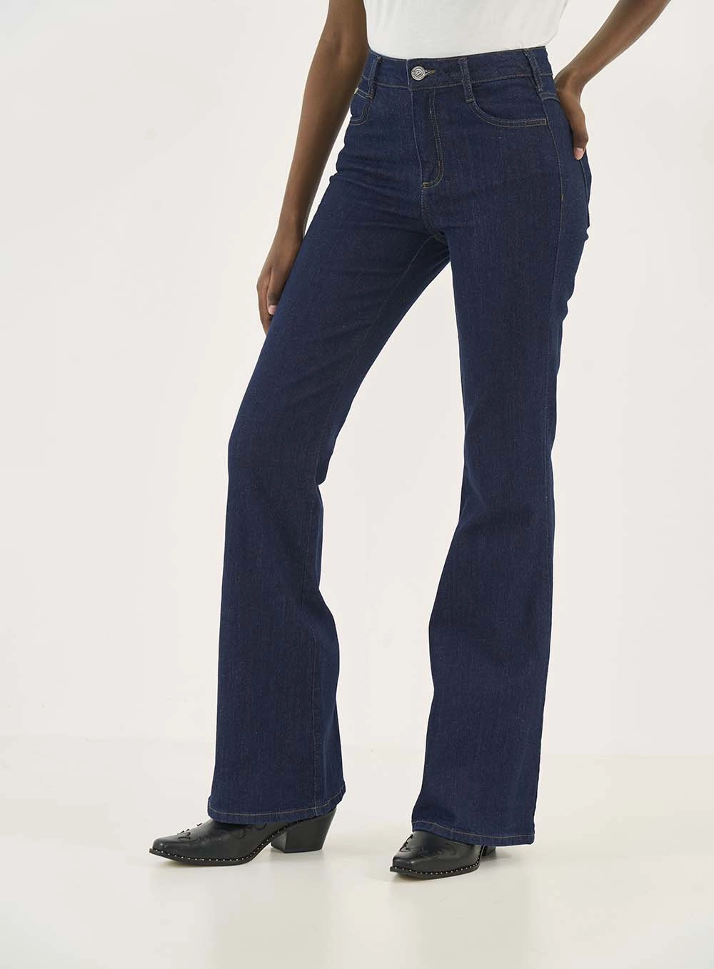Calça Jeans Nova York Flare Índigo