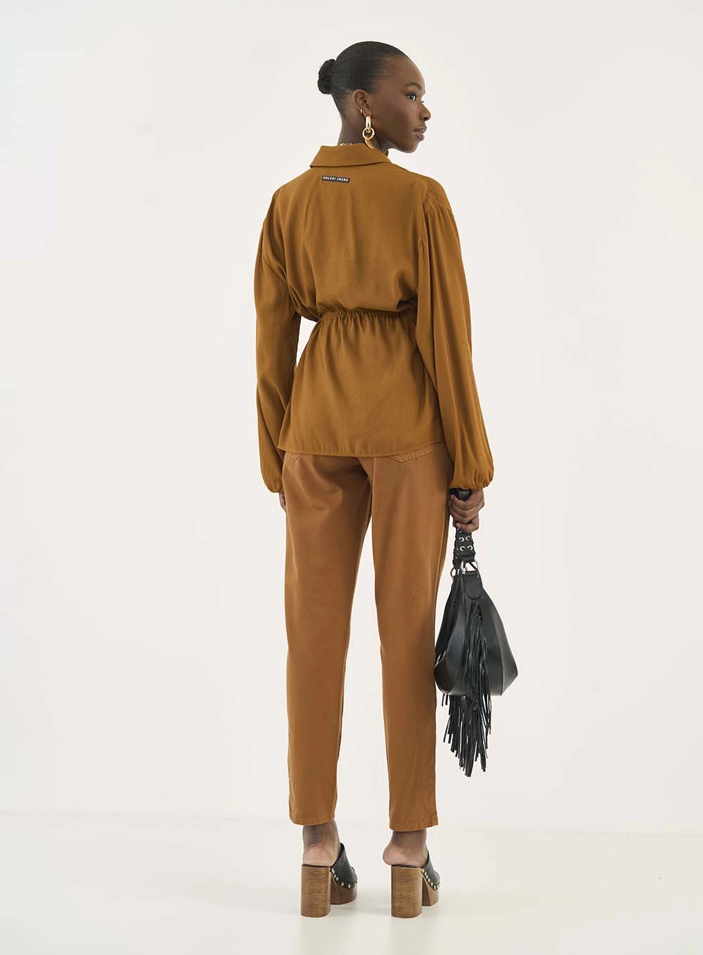Calça Sarja Madrid Marrom