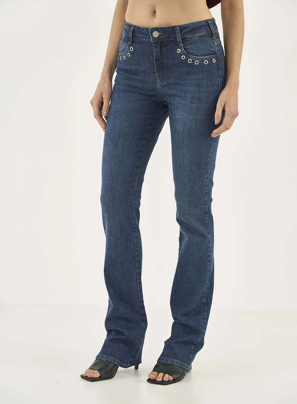 Calça Jeans Nova York Reta Índigo