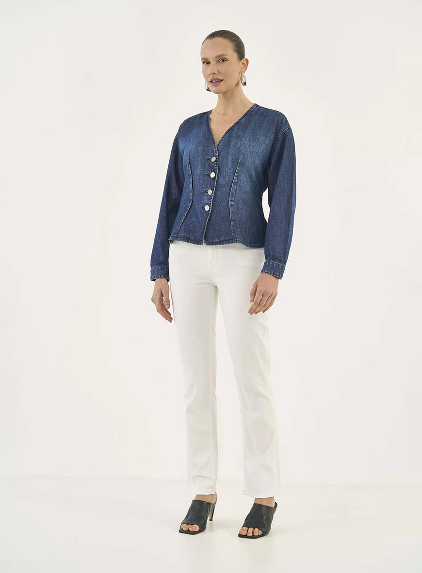 Calça Sarja Roma Stretch