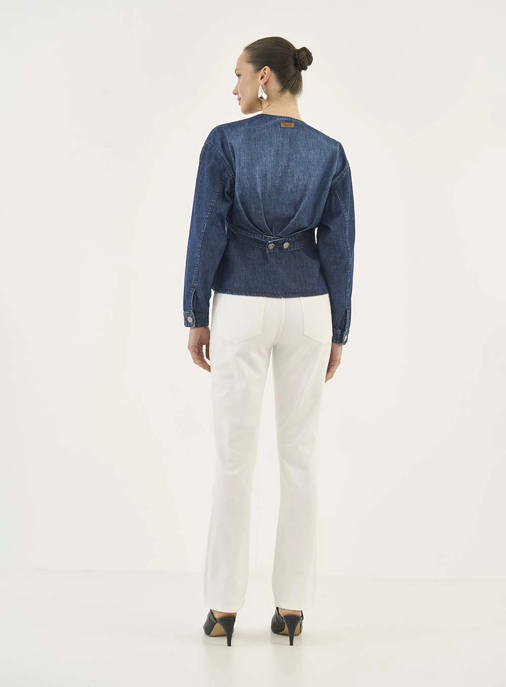 Calça Sarja Roma Stretch Off Shell