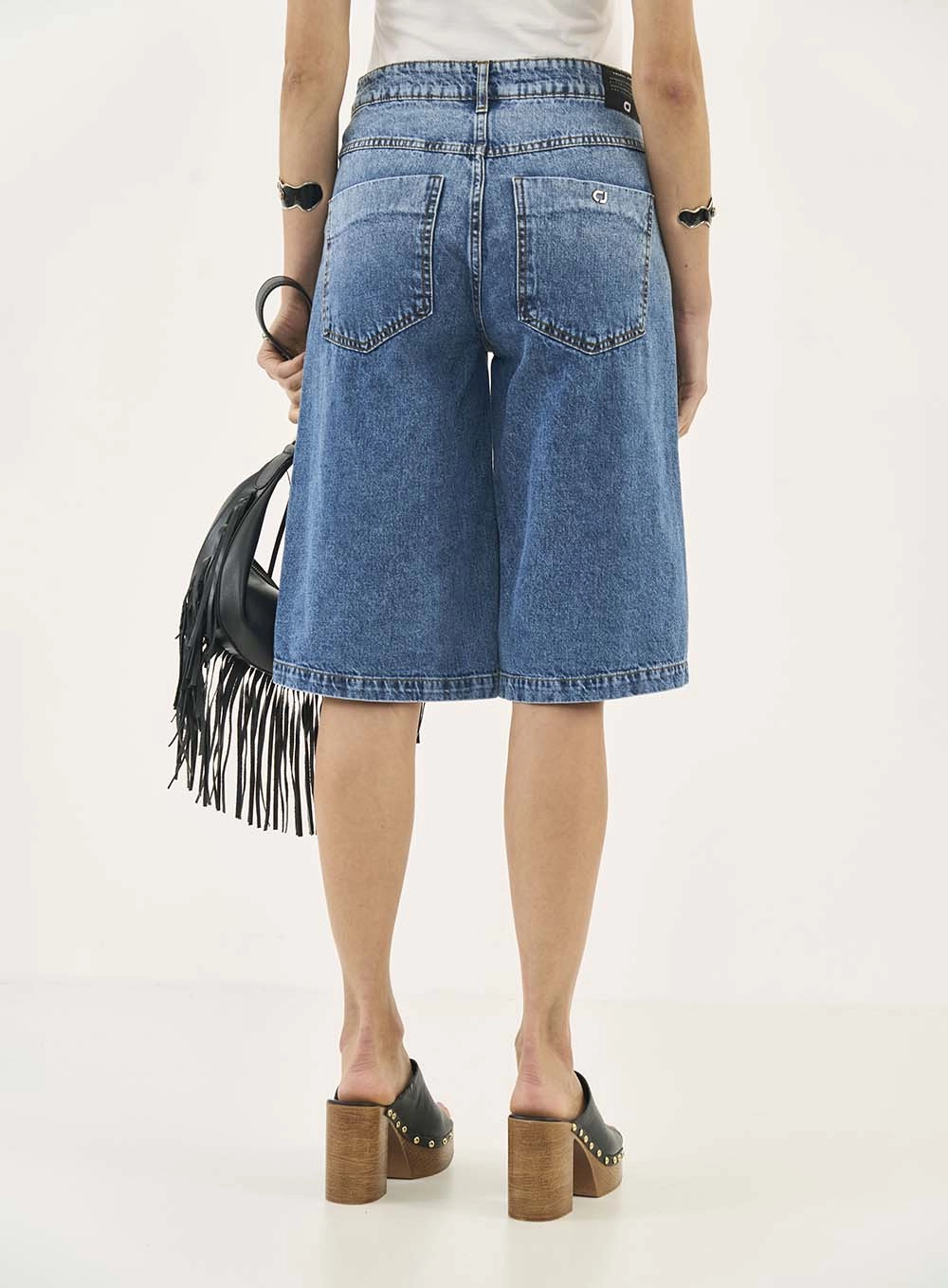 Bermuda Jeans Cancun Índigo