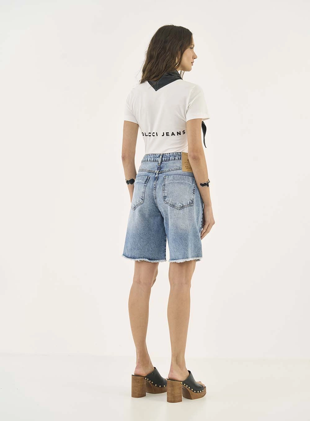 Bermuda Jeans Cancun Índigo