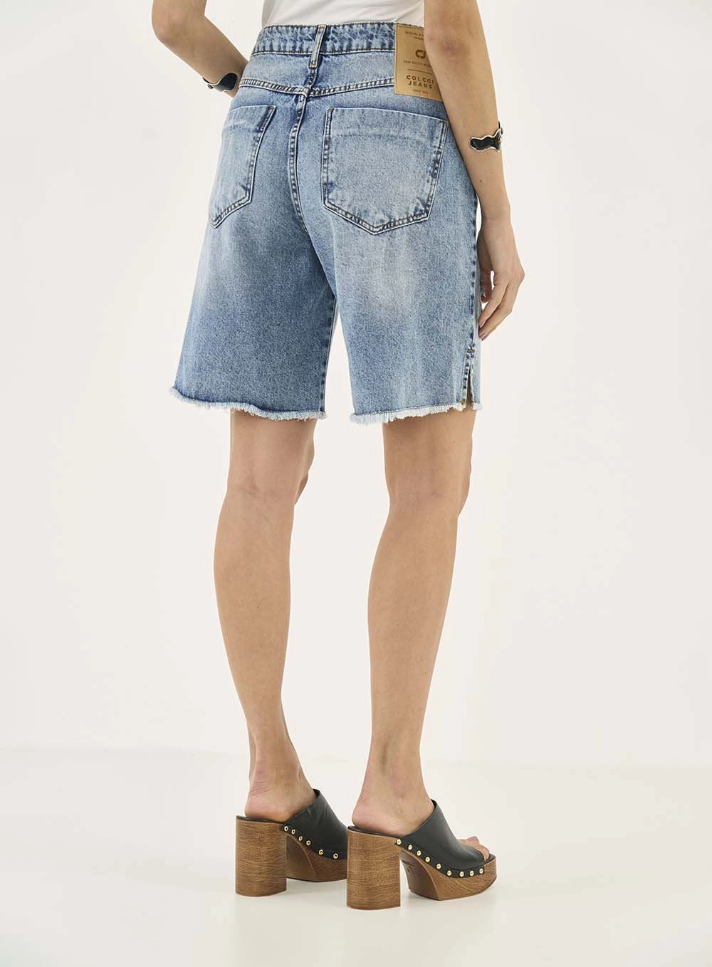 Bermuda Jeans Cancun Índigo