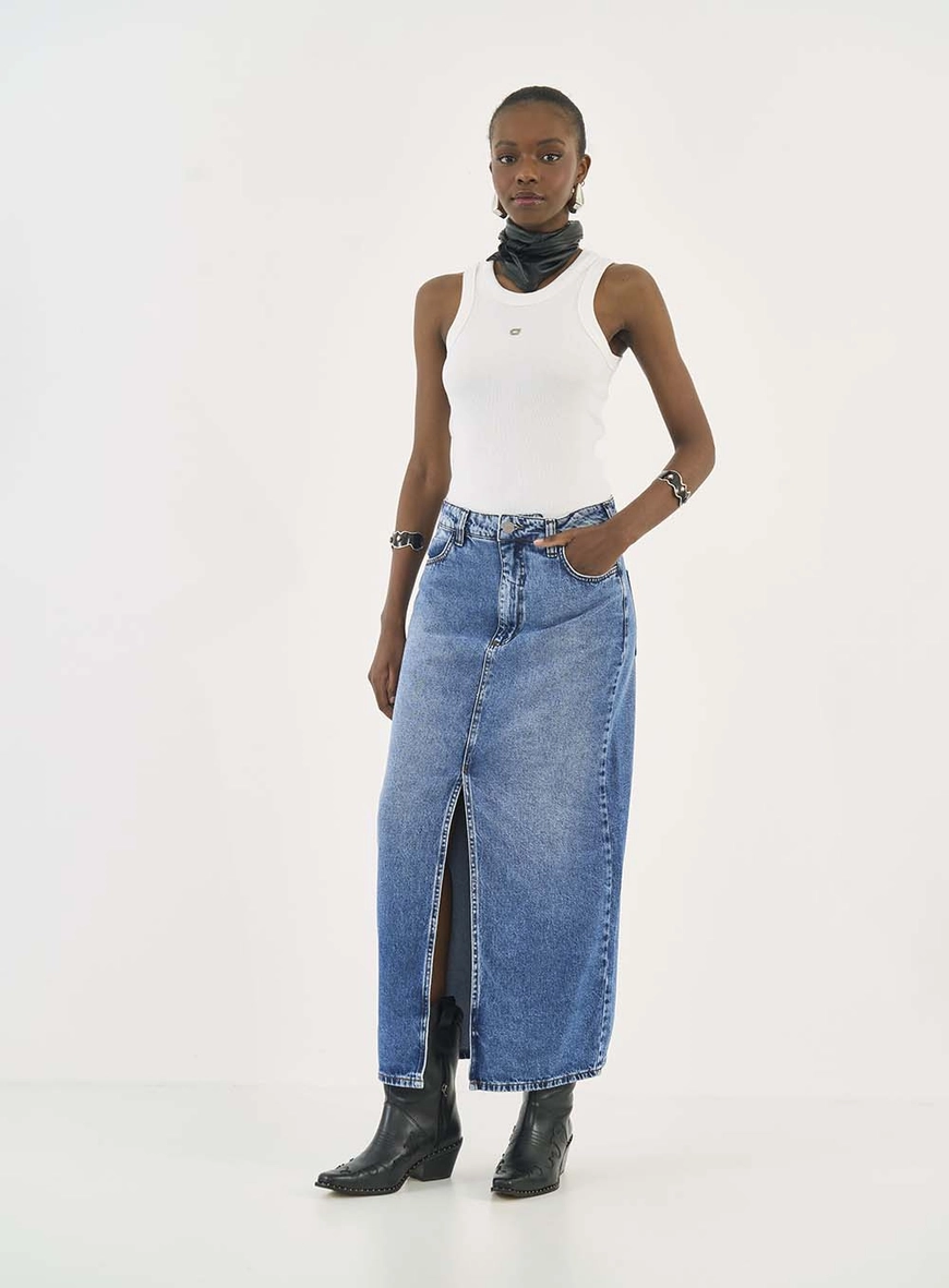 Saia Jeans
