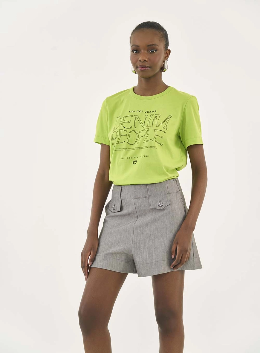 Camiseta Estampa Denim People