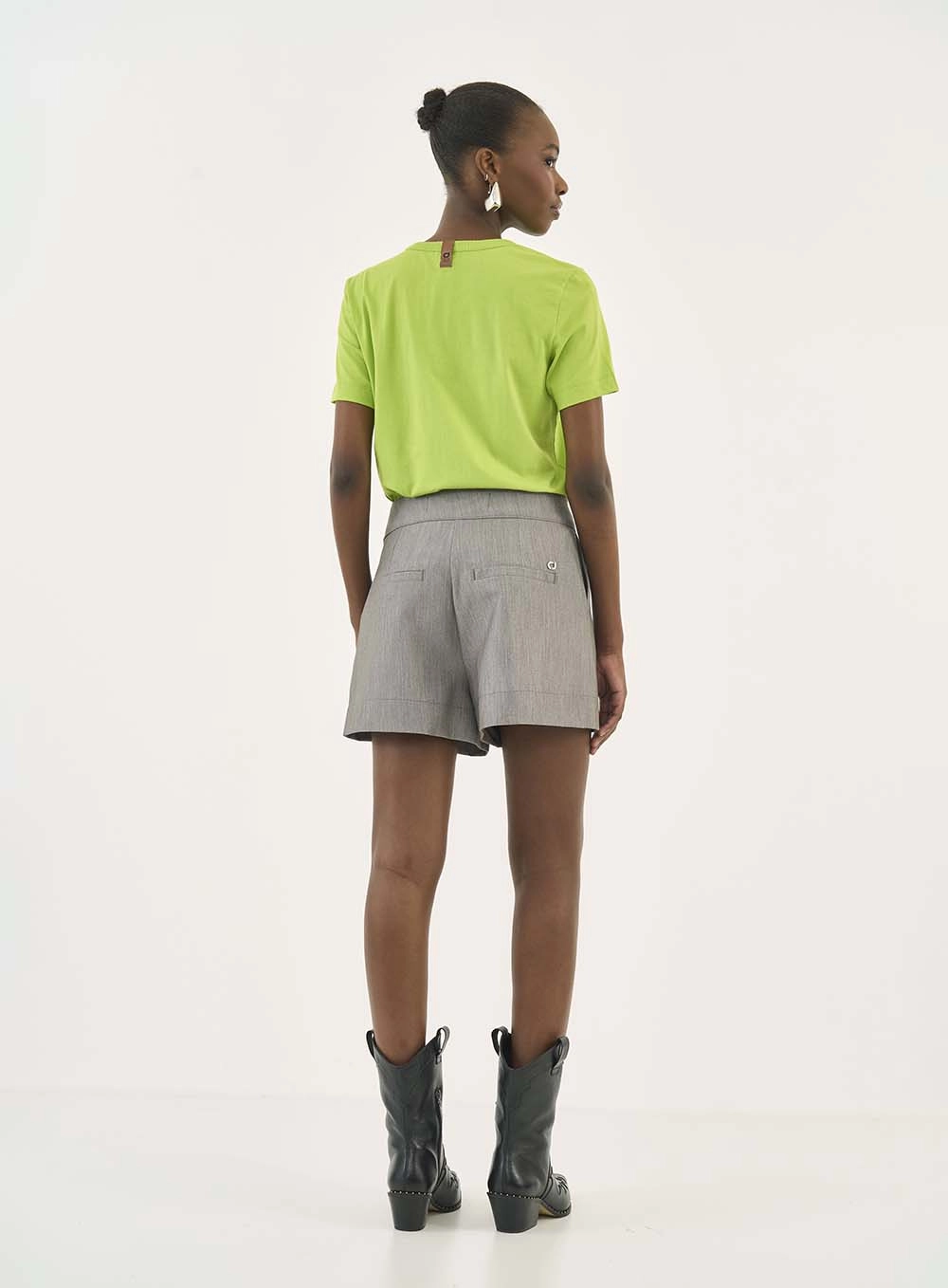 Camiseta Estampa Denim People Verde