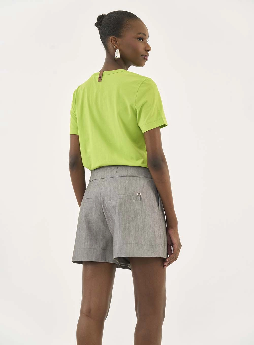 Camiseta Estampa Denim People Verde