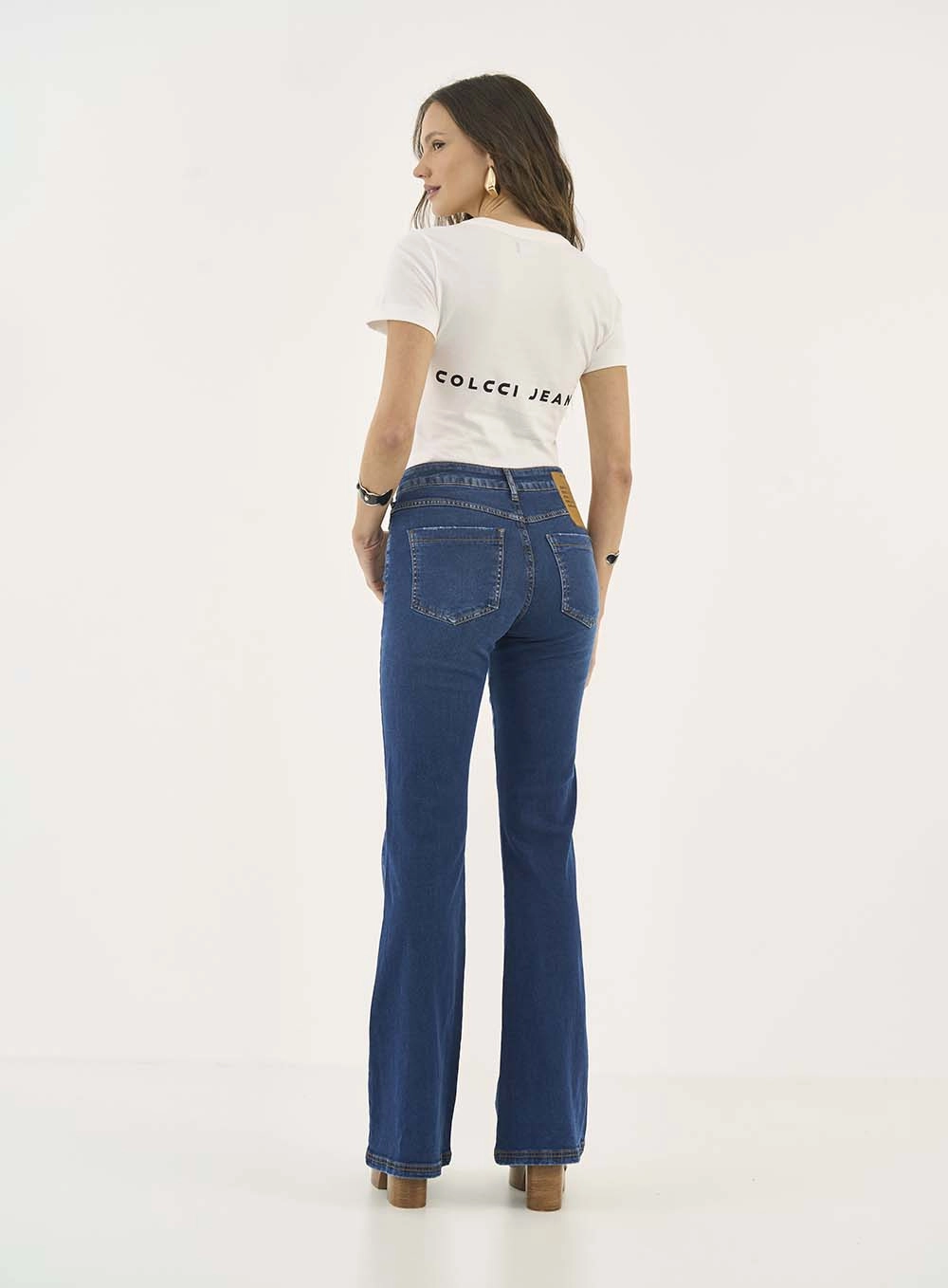 Camiseta Slim Logo Costas Off Shell