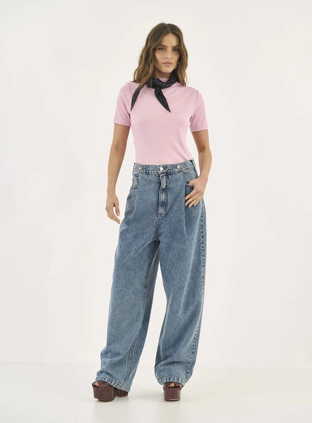 Blusa Comfort Manga Curta Rosa