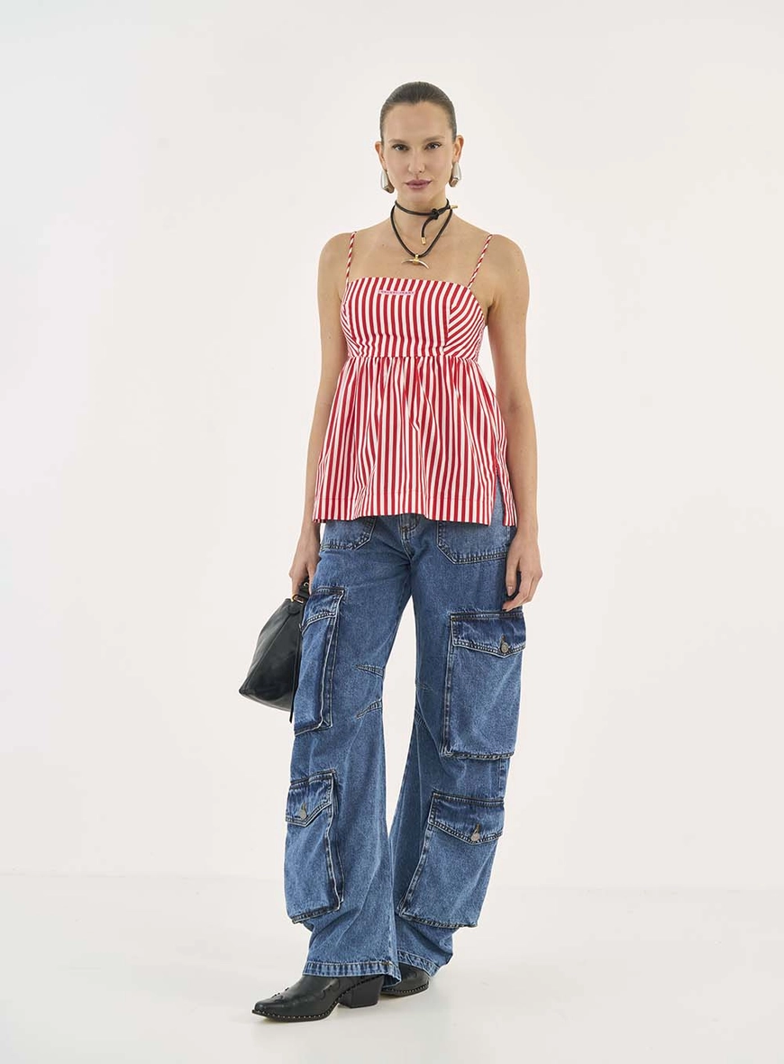 Blusa Tecido Plano 1 Feminino Colcci Jeans