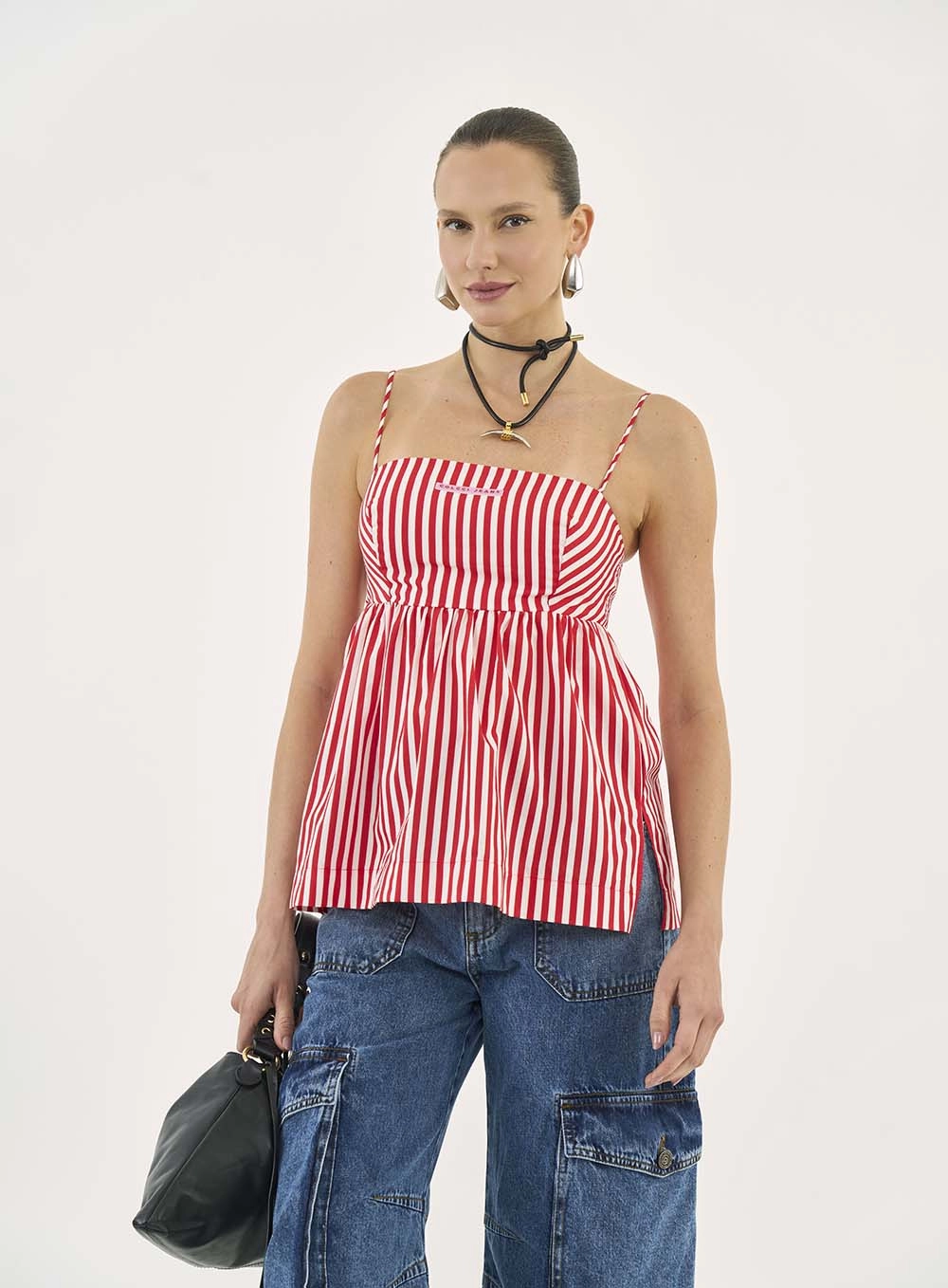 Blusa Tecido Plano 1 Feminino Colcci Jeans Estampados