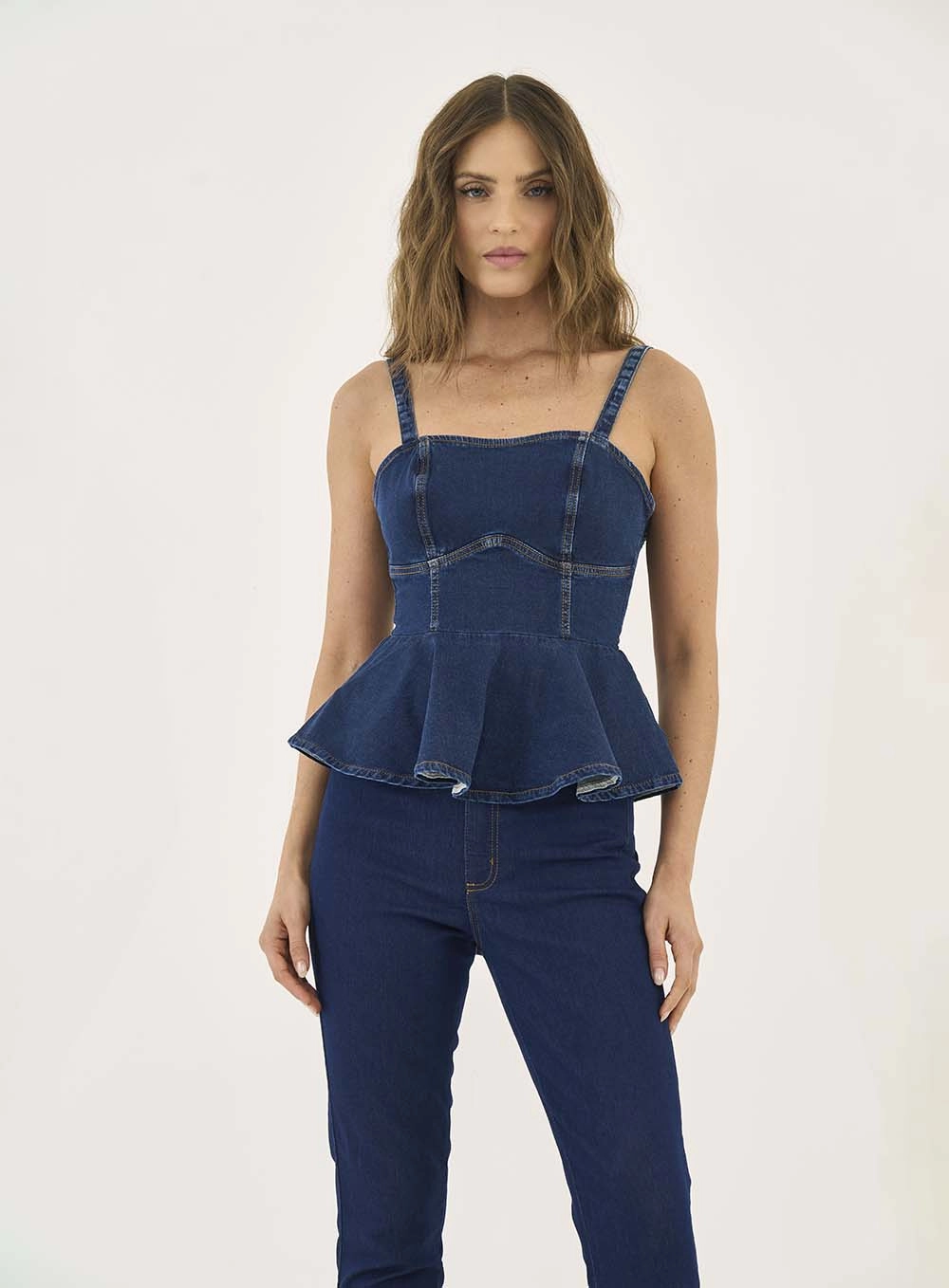 Blusa Jeans Índigo