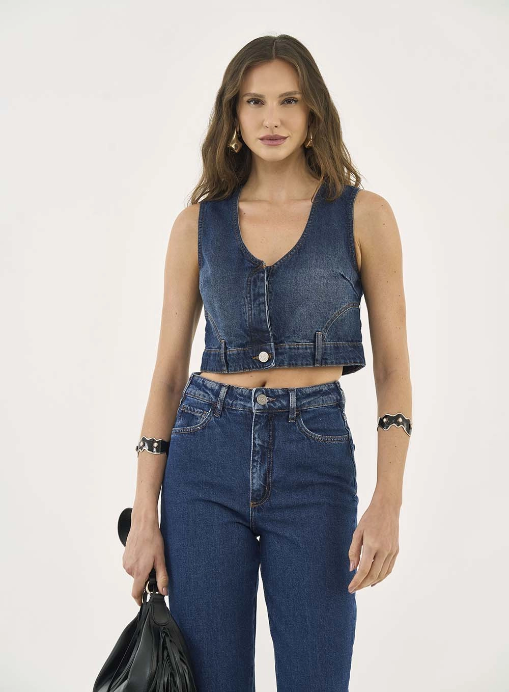 Colete Jeans Índigo
