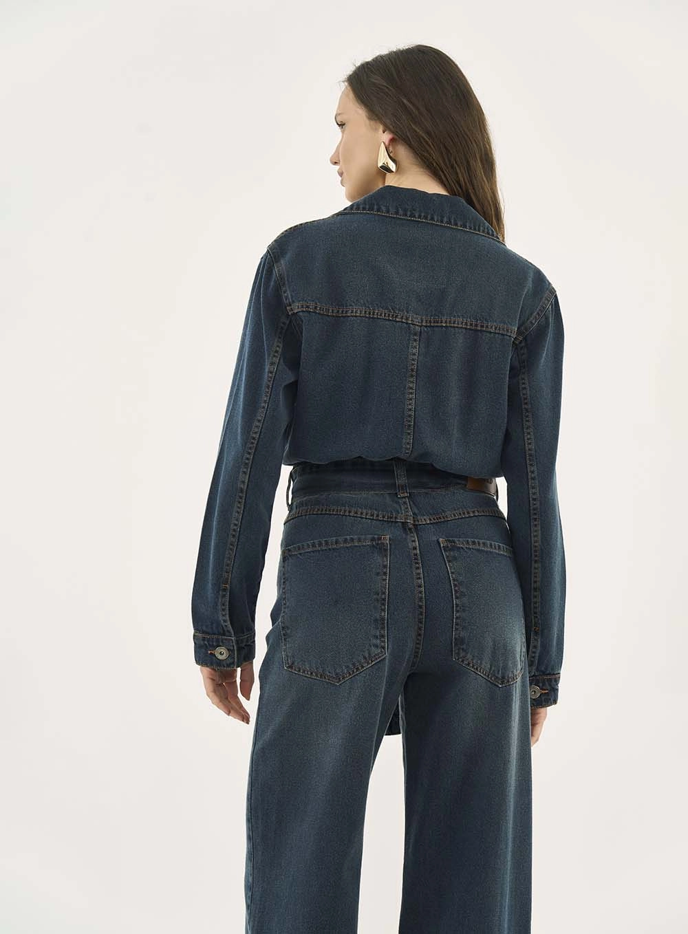 Macacão Jeans Índigo