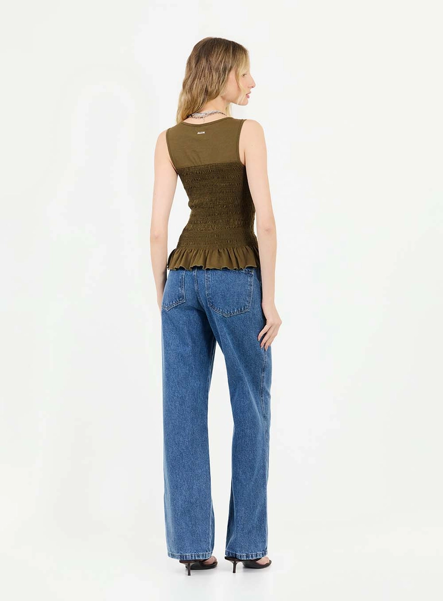 Calça Jeans Wide Leg Índigo 2